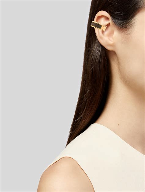 hermes earring cuff|authentic hermes cuffs.